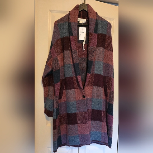 SALTWATER LUXE Super soft Cardigan Coat. Fits oversized Best for Med-Large. NWT - Picture 1 of 6